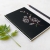 Magnolia on Black. Embroidered Notebook by Fabulous Cat Papers