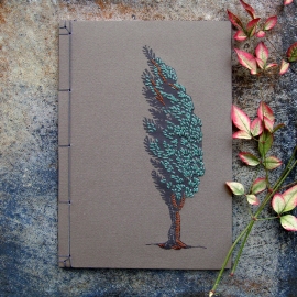Cypress Tree by Fabulous Cat Papers