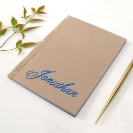 Custom Name Journal by Fabulous Cat Papers