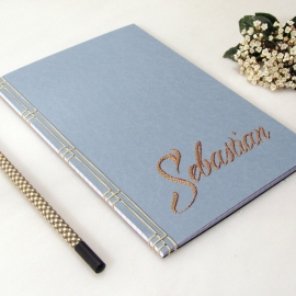 Custom Name Notebook by Fabulous Cat Papers