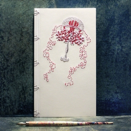 Medusa (Jellyfish) Journal by Fabulous Cat Papers