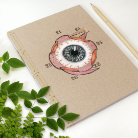 Eye Anatomy Journal by Fabulous Cat Papers