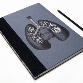 Lungs Anatomy Book by Fabulous Cat Papers