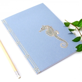 Seahorse Journal by Fabulous Cat Papers