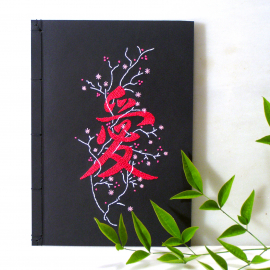 Kanji Journal "Love" Kanji Journal by Fabulous Cat Papers