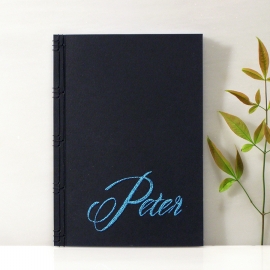 Personalized Name Journal by Fabulous Cat Papers