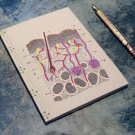Skin Layers Journal by Fabulous Cat Papers