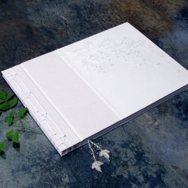 Cherry Blossoms. Wedding Guest Book Cherry Blossoms. Wedding Guest Book by Fabulous Cat Papers